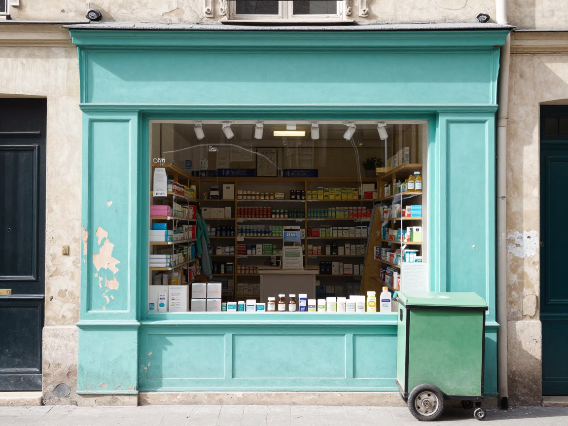 Delivery Cart in Paris in in Paris, France
