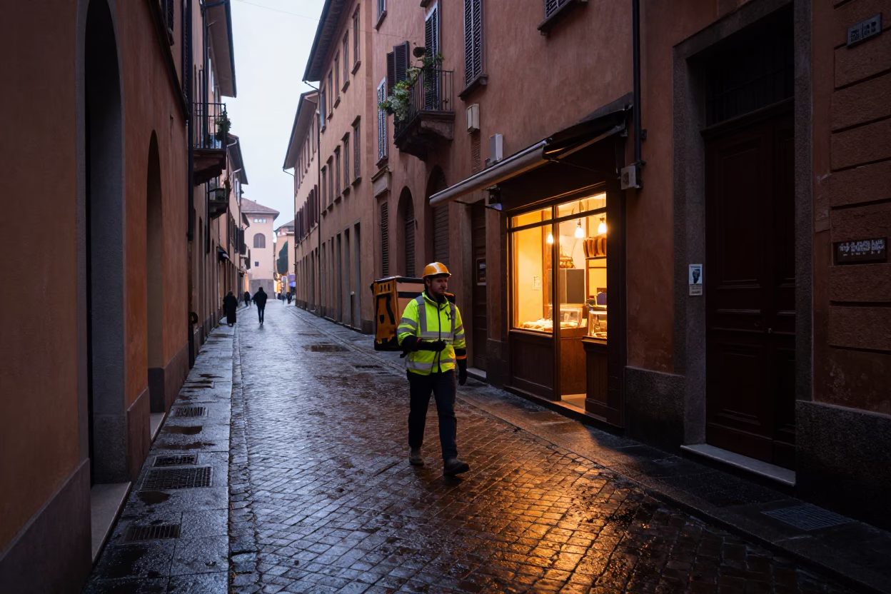 Delivery Driver in Bologna in in Bologna, Italy