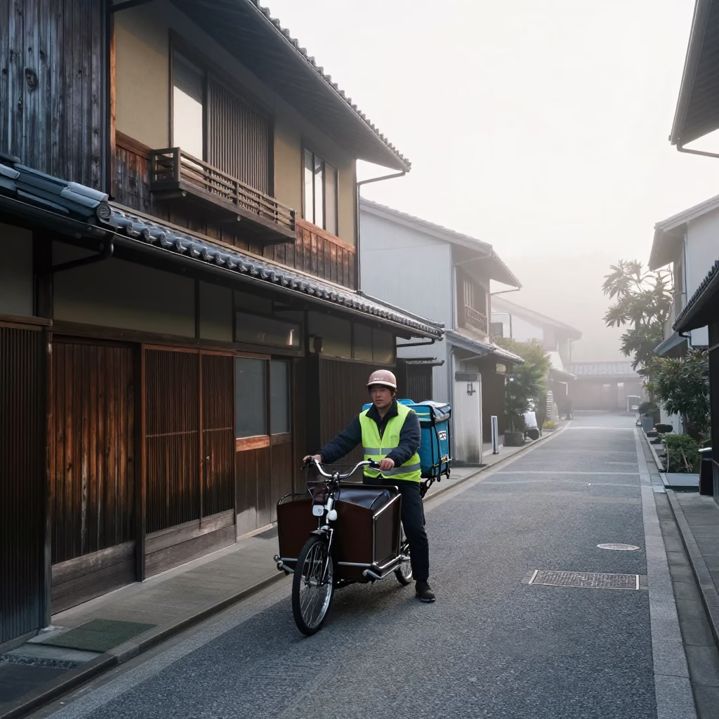 Delivery Driver in Fukuoka in in Fukuoka, Japan