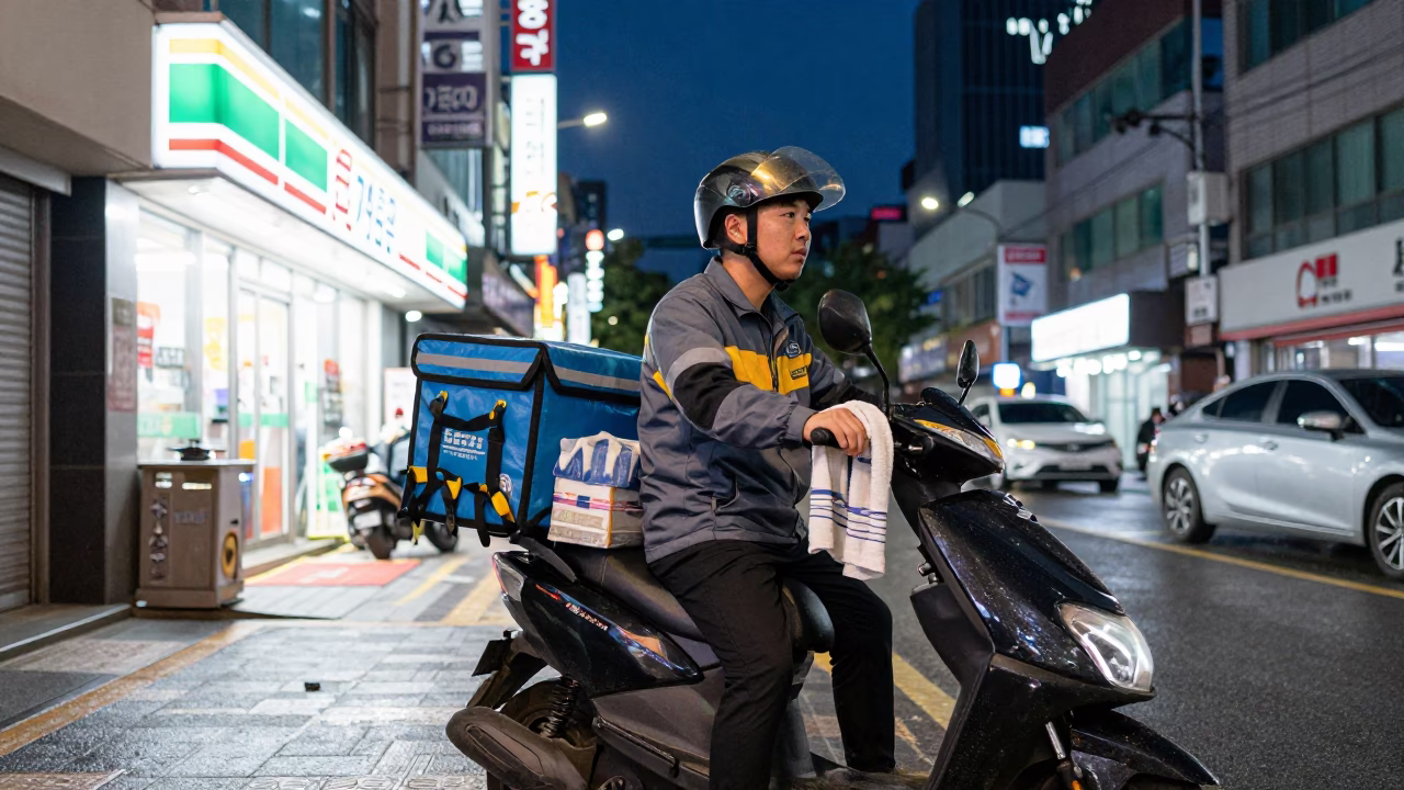 Delivery Driver in Seoul in in Seoul, South Korea