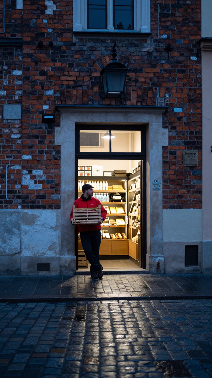 Delivery Worker in Krakow in in Krakow, Poland