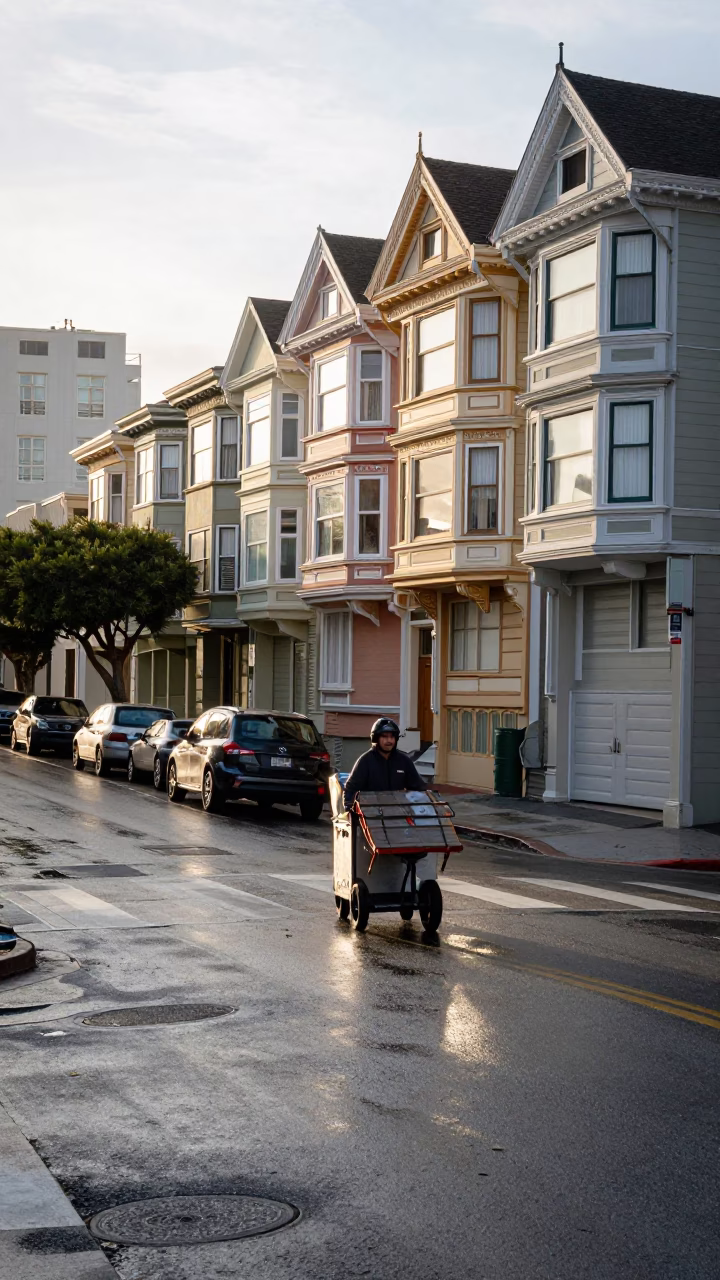 Delivery Worker in San Francisco in in San Francisco, California, United States
