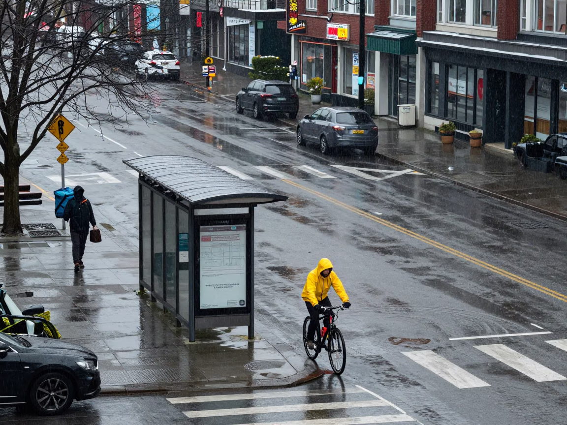 Delivery Worker in Vancouver in in Vancouver, British Columbia, Canada