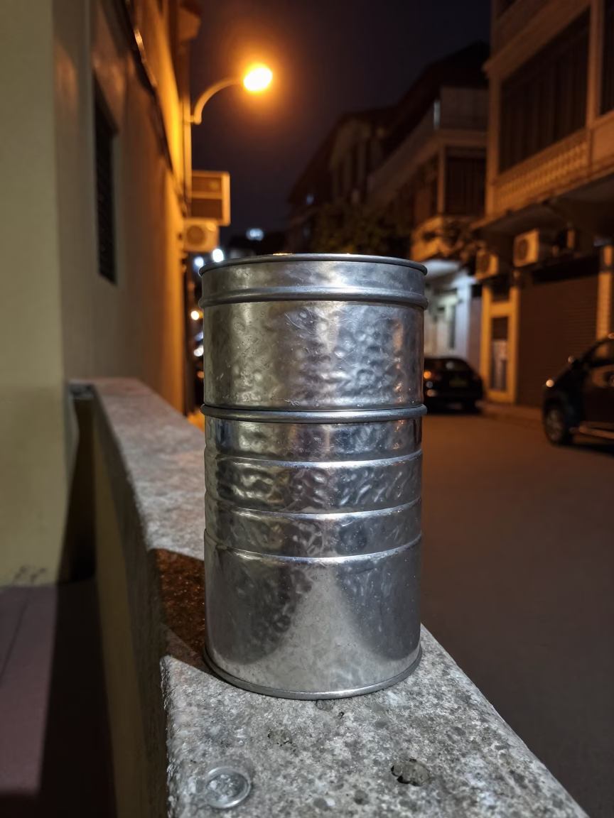 Dented Aluminum Tiffin Tin in Ho Chi Minh City in in Ho Chi Minh City, Vietnam