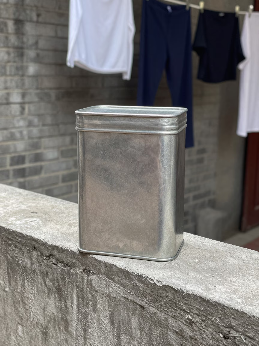 Dented Metal Tiffin Tin in Hanoi in in Hanoi, Vietnam