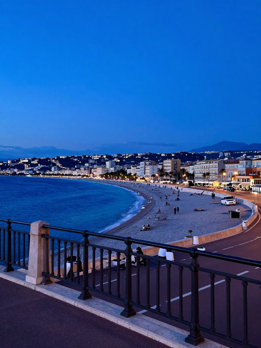Des Anglais in Nice in in Nice, France