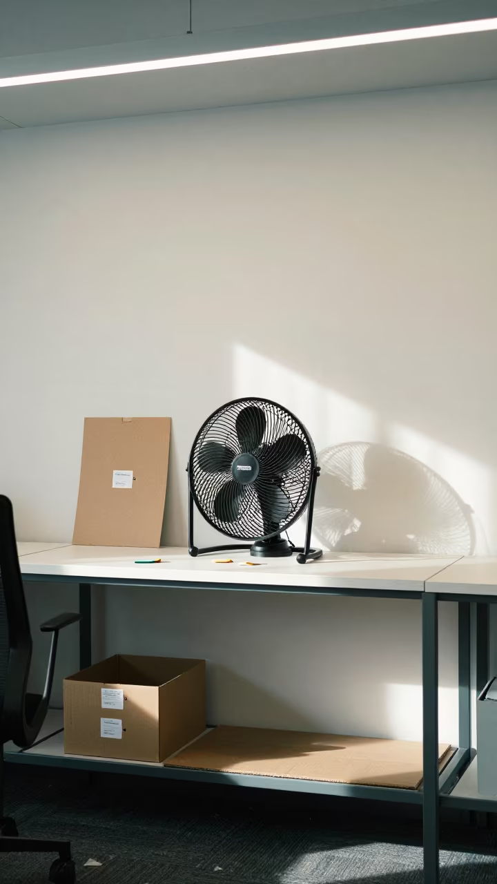Desk Fan Repair Shelf in Acapulco de Juárez Office in inside a coworking floor near Acapulco de Juárez