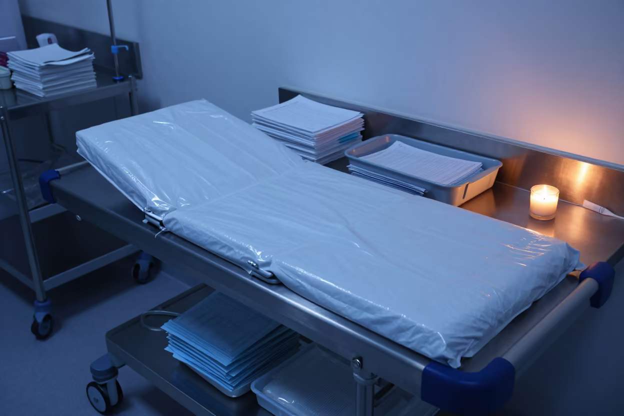 Dialysis Pillow Rack in Elazig Clinic Evening in inside an imaging suite in Elazığ