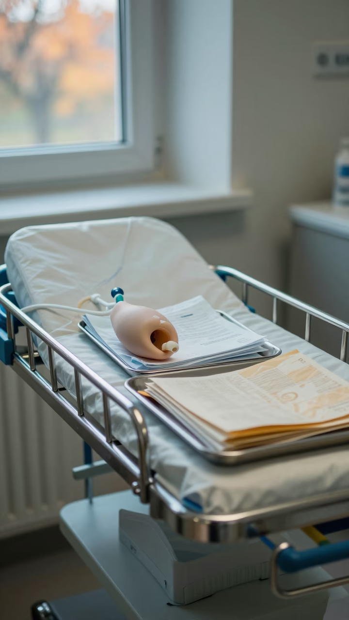 Dialysis Pillow Rack in Timisoara Imaging Suite in inside an imaging suite in Timisoara