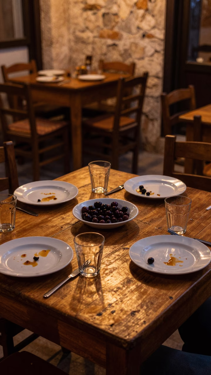 Dining Remnants in Izmir in in Izmir, Turkey