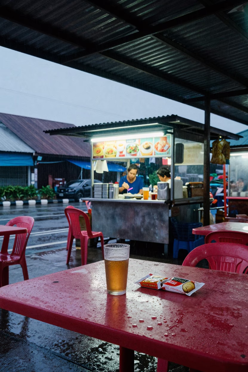 Dining Stall in Kuala Lumpur in in Kuala Lumpur, Malaysia