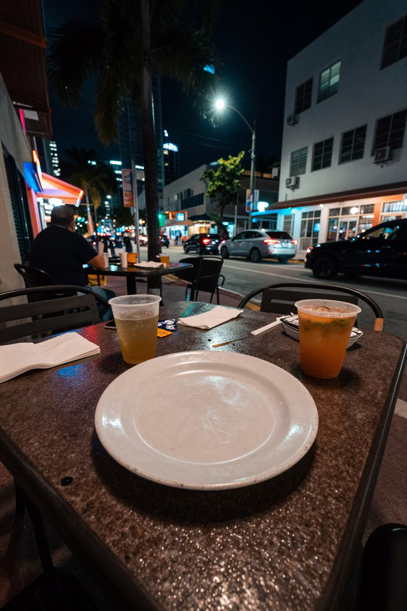 Dining Table in Miami in in Miami, Florida, United States
