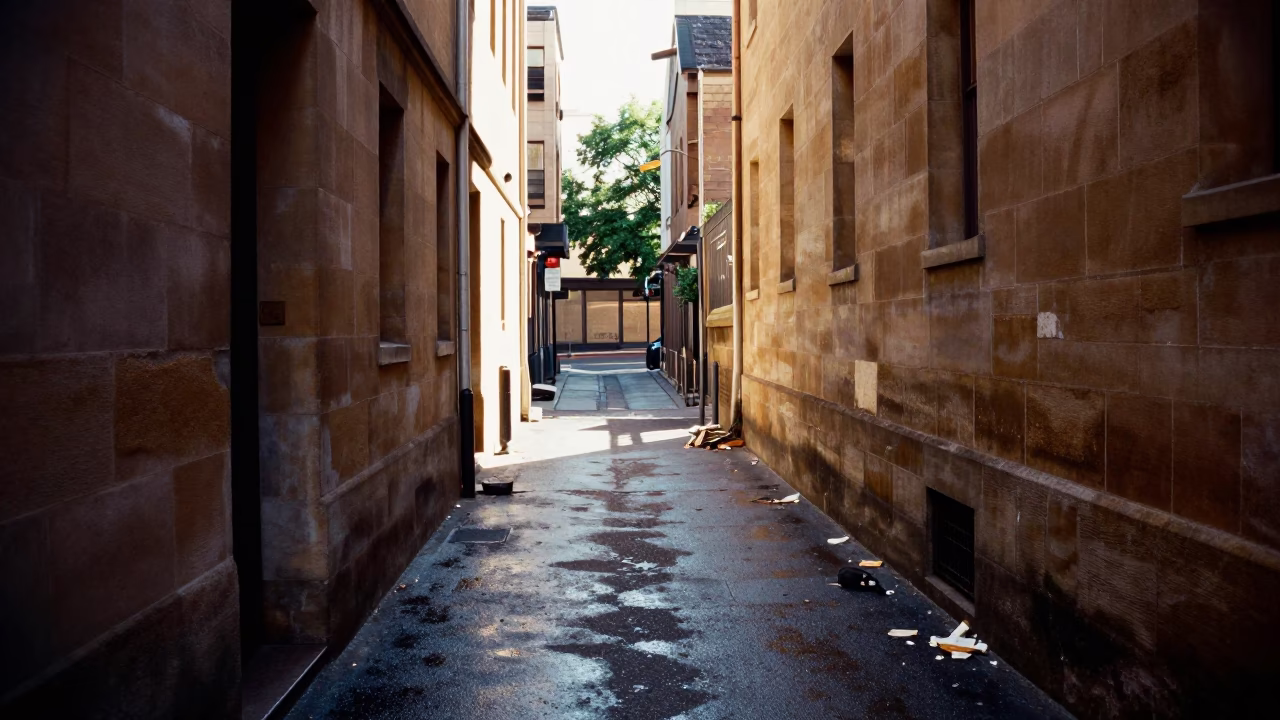 Discarded Debris in Sydney in in Sydney, New South Wales, Australia