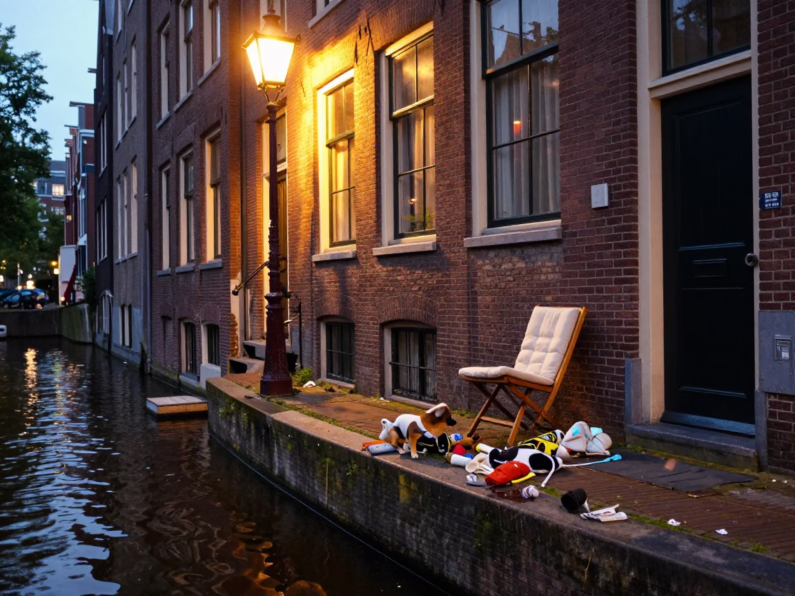 Discarded Items in Amsterdam in in Amsterdam, Netherlands