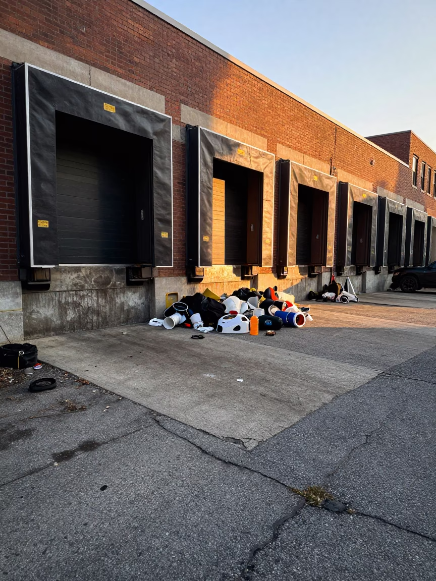 Discarded Items in Boston in in Boston, Massachusetts, United States