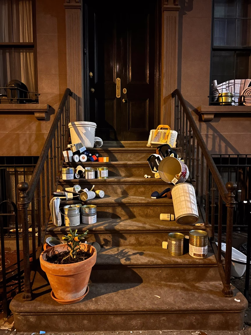 Discarded Items in New York in in New York, New York, United States