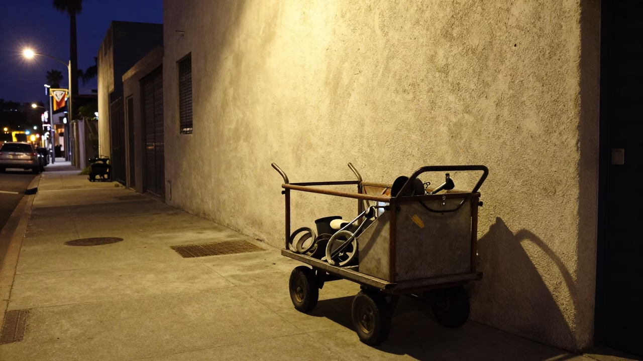 Discarded Tools in San Diego in in San Diego, California, United States