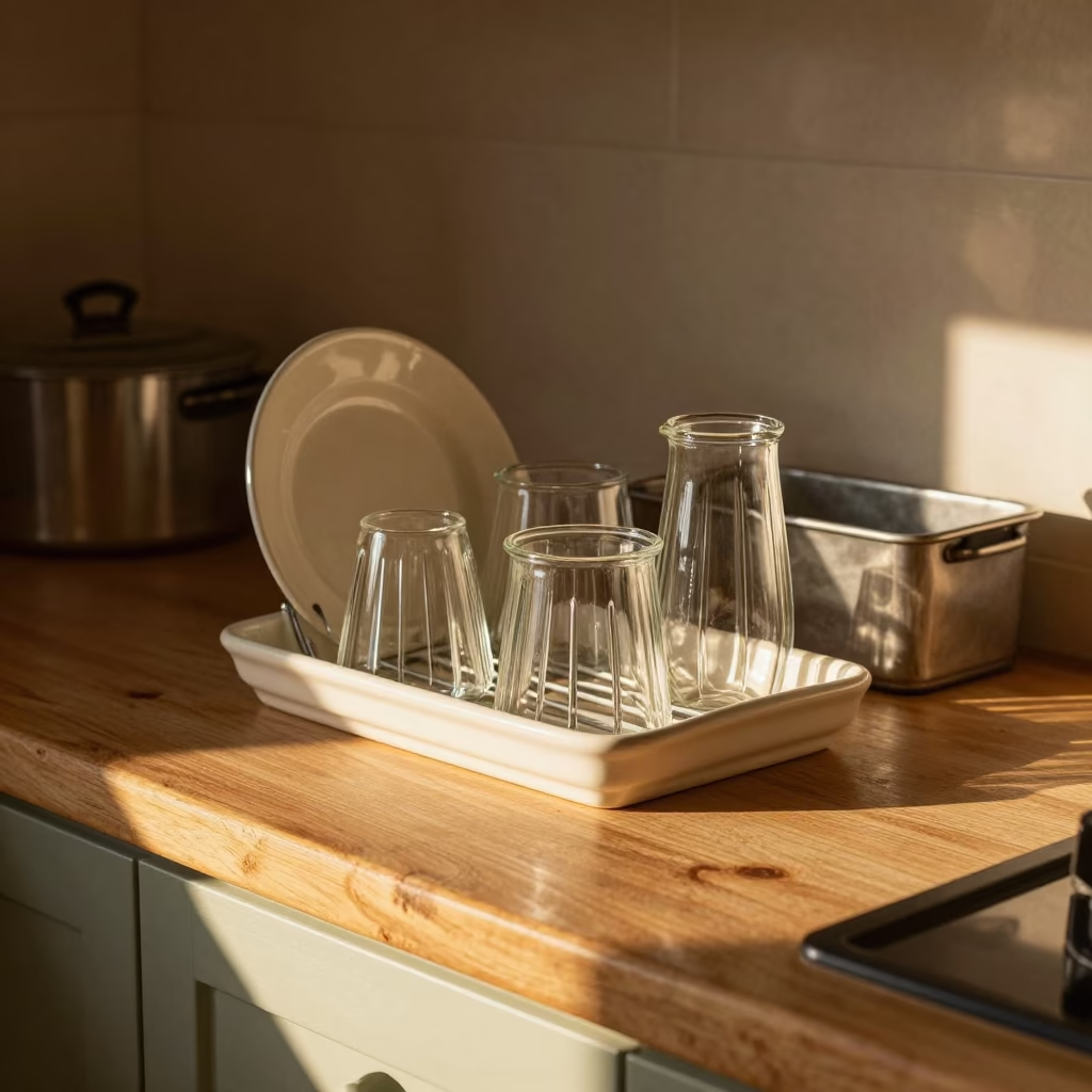 Dish Rack in Bologna in in Bologna, Italy