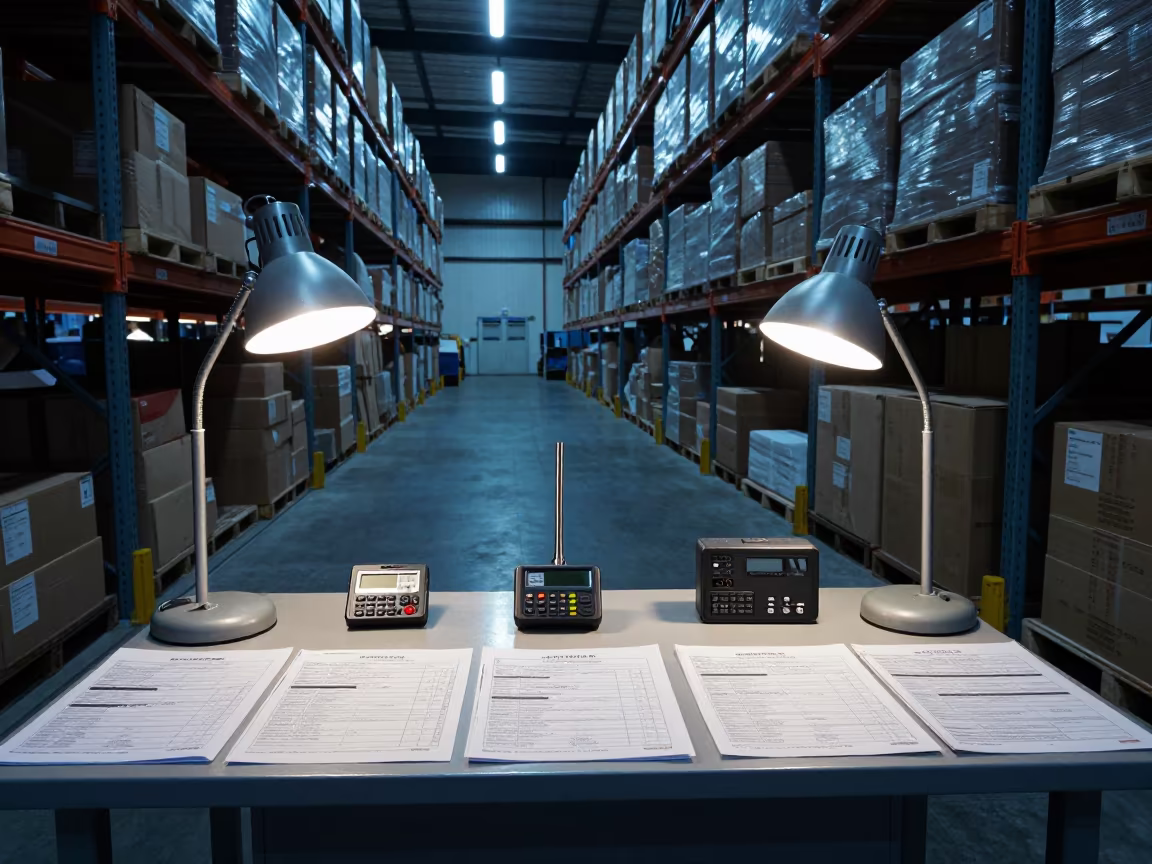 Dispatch Desk in Winter Warehouse Parnell in inside a cross-dock lane near Parnell, Auckland