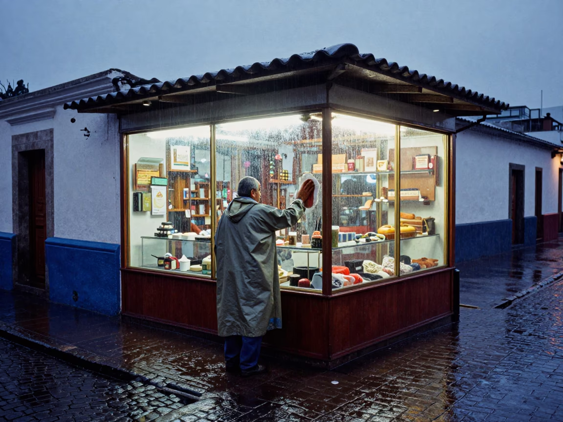 Display Case in Quito in in Quito, Ecuador