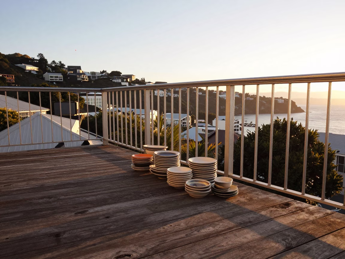 Distant Kite in Wellington in in Wellington, New Zealand