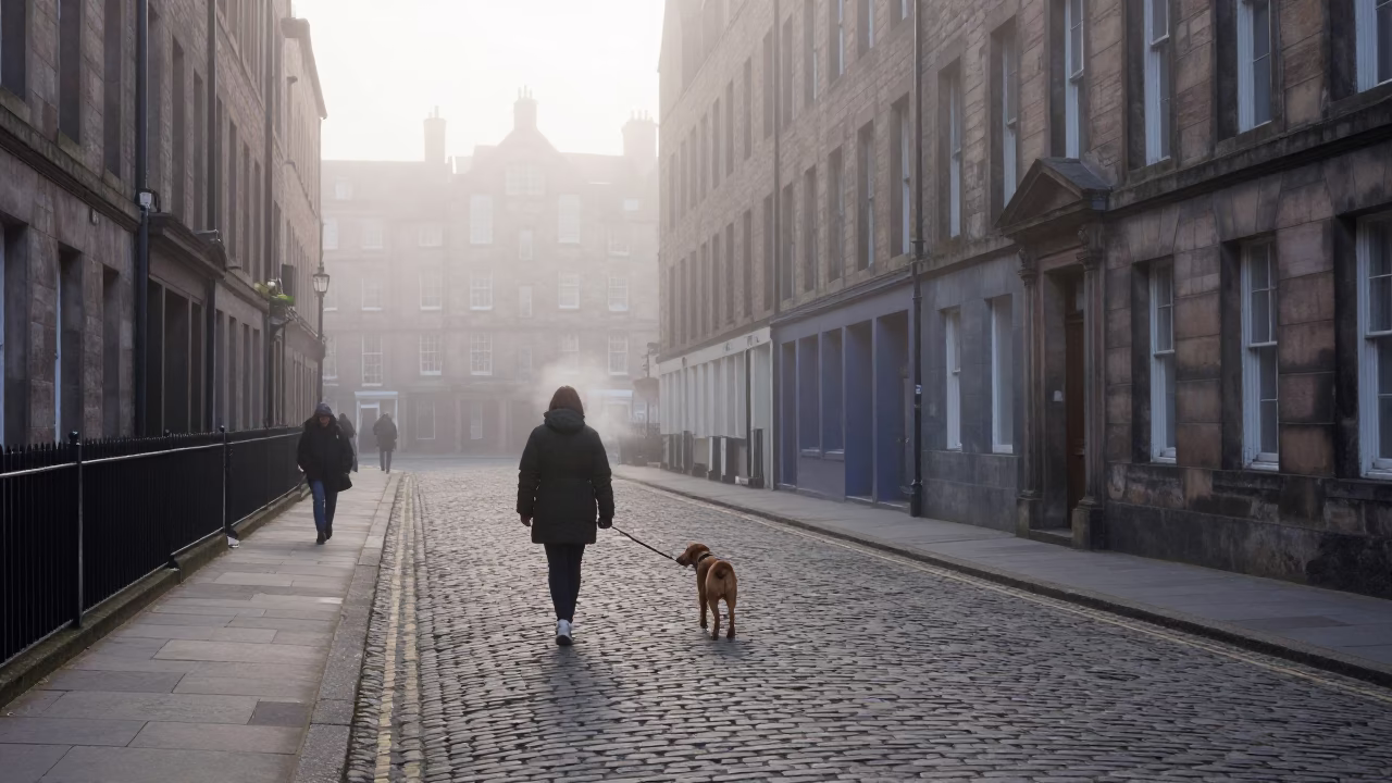 Dog Walker in Edinburgh in in Edinburgh, United Kingdom