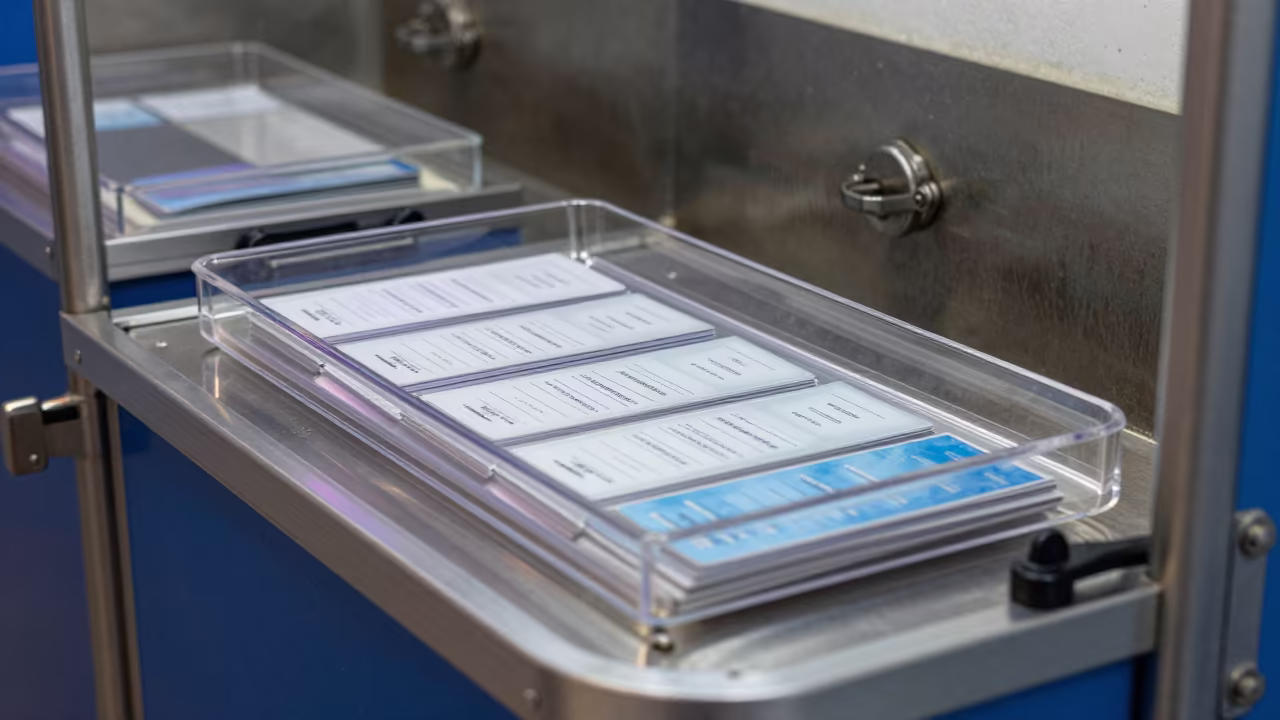 Dog Wash Score Tray Near Dubai Evening in at a self-serve dog wash station near Dubai