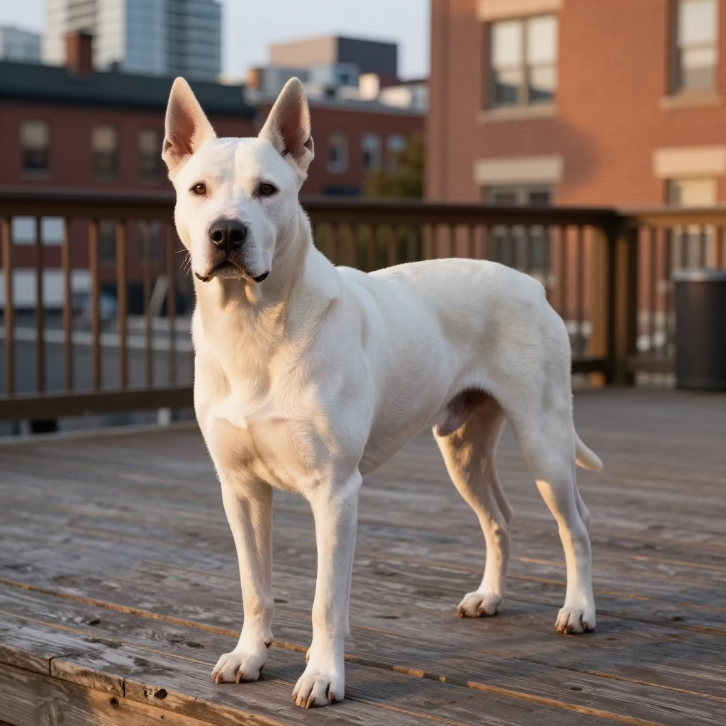 Dogo Argentino in Toronto in in Toronto, Canada