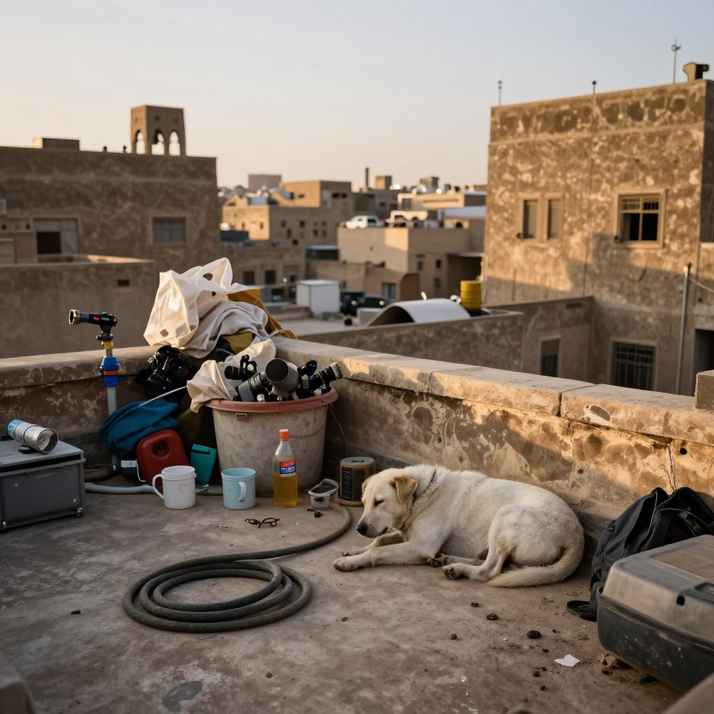 Domestic Clutter in Cairo in in Cairo, Egypt