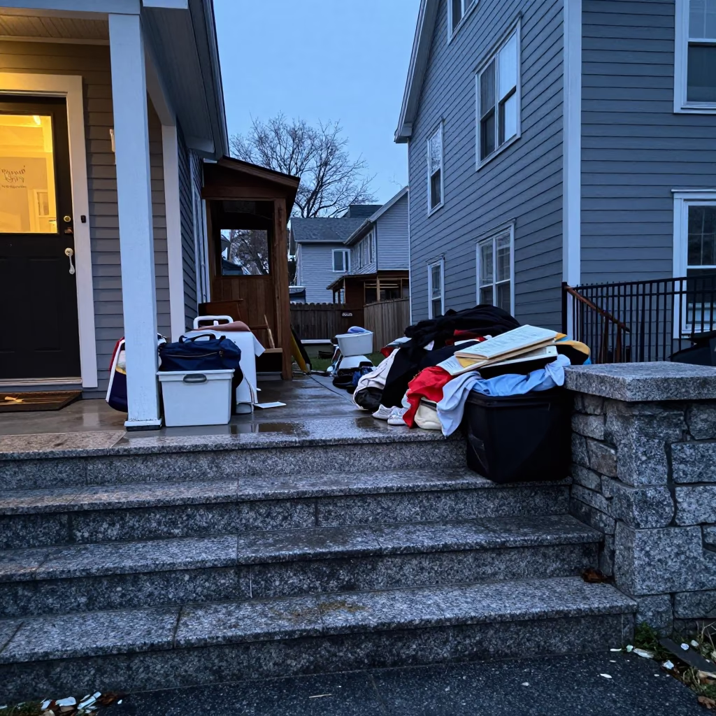 Domestic Clutter in Halifax in in Halifax, Nova Scotia, Canada