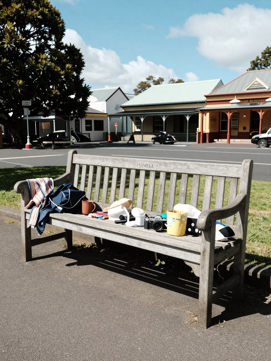 Domestic Clutter in Hobart in in Hobart, Tasmania, Australia