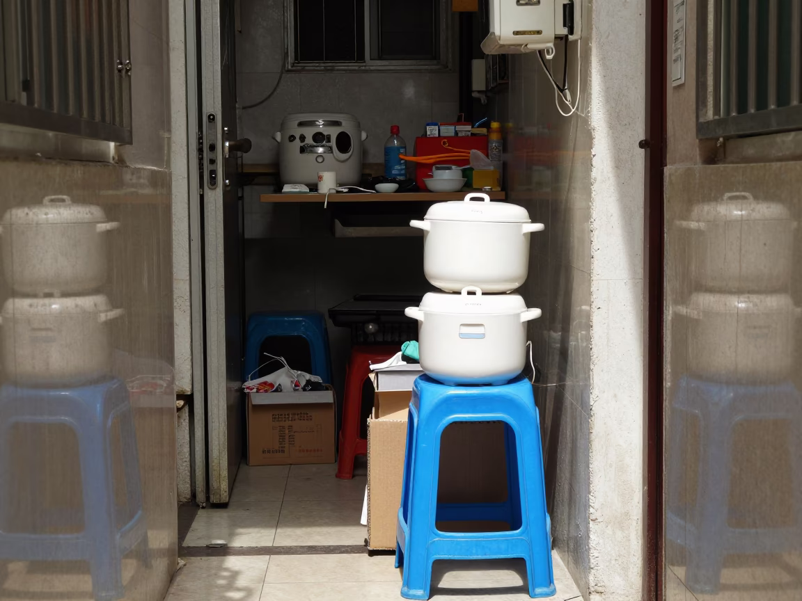 Domestic Clutter in Hong Kong in in Hong Kong, Hong Kong