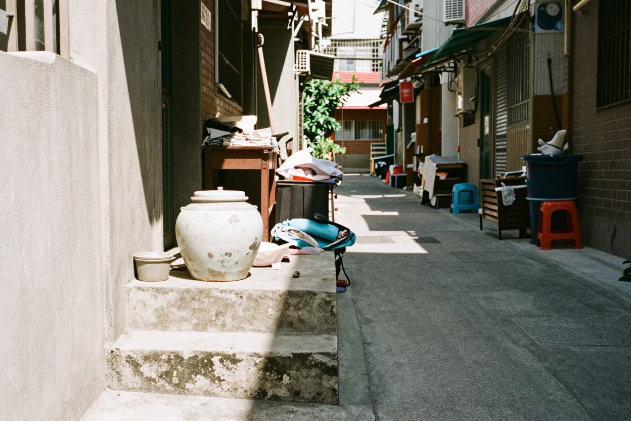 Domestic Clutter in Kaohsiung in in Kaohsiung, Taiwan
