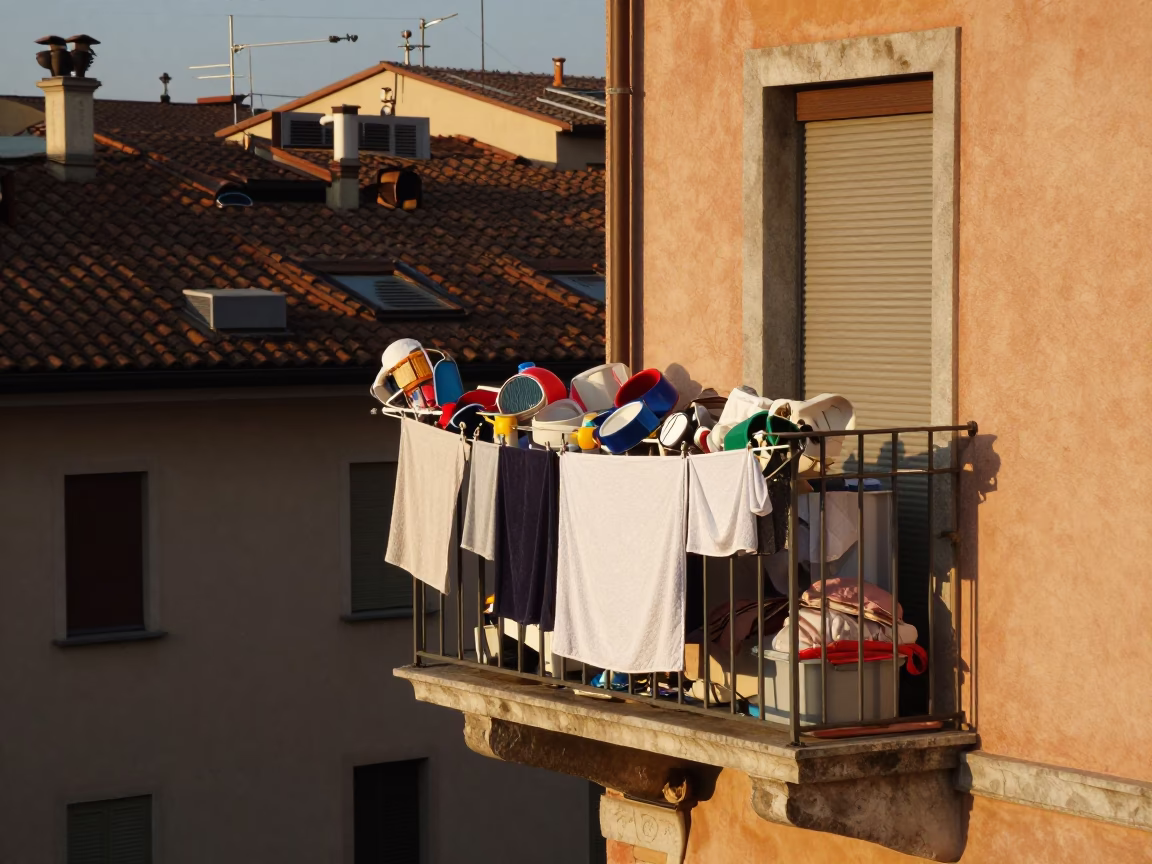 Domestic Clutter in Milan in in Milan, Italy