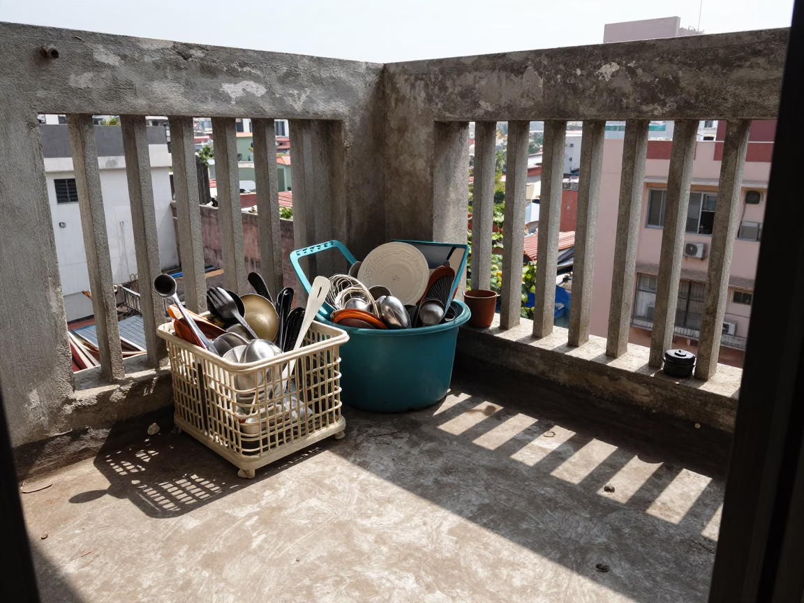 Domestic Clutter in Mumbai in in Mumbai, India