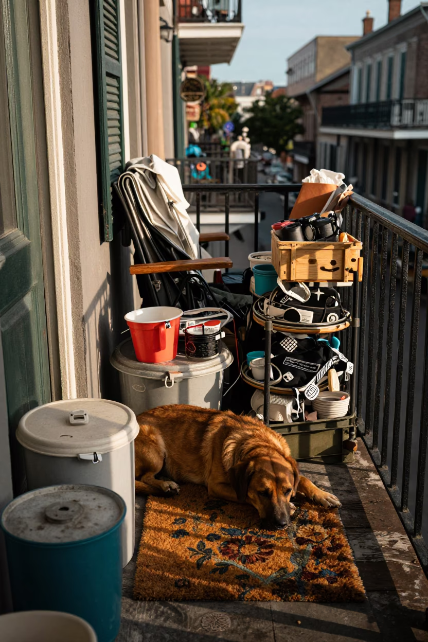 Domestic Clutter in New Orleans in in New Orleans, Louisiana, United States