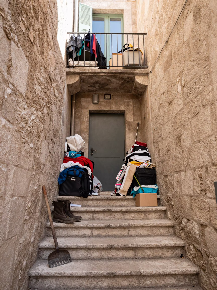 Domestic Clutter in Nice in in Nice, France