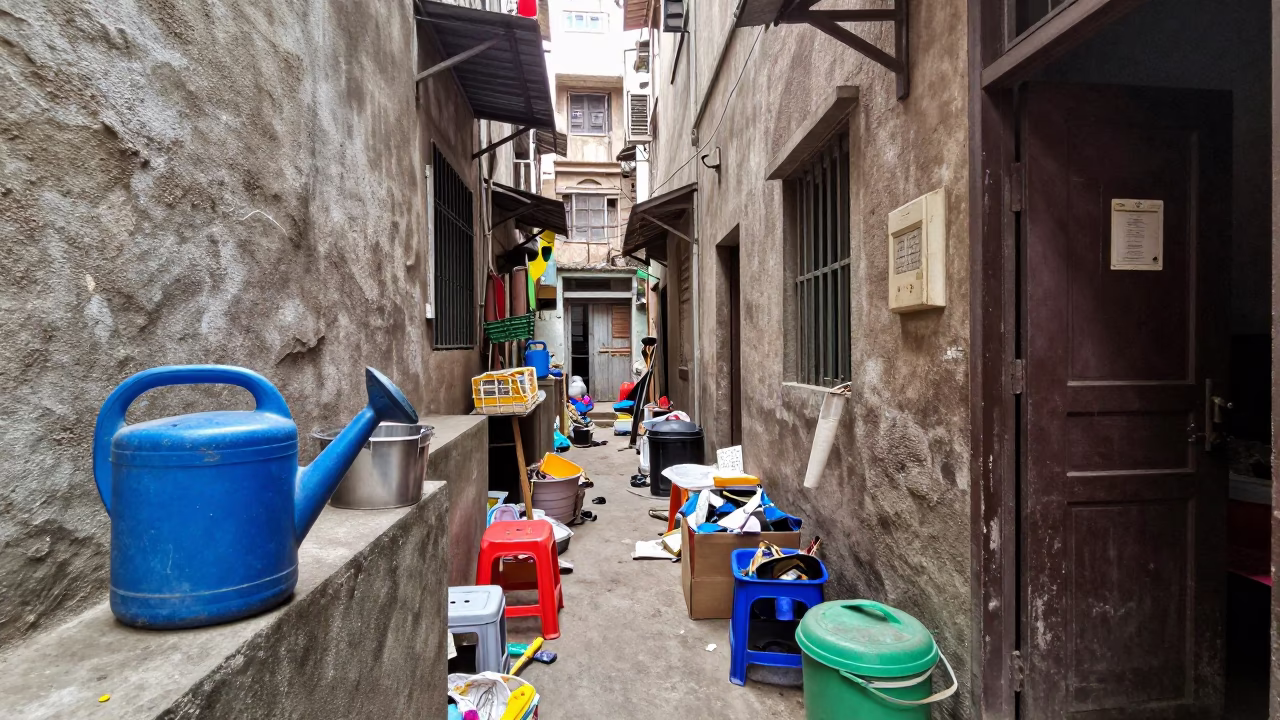 Domestic Corridor in Mumbai in in Mumbai, India