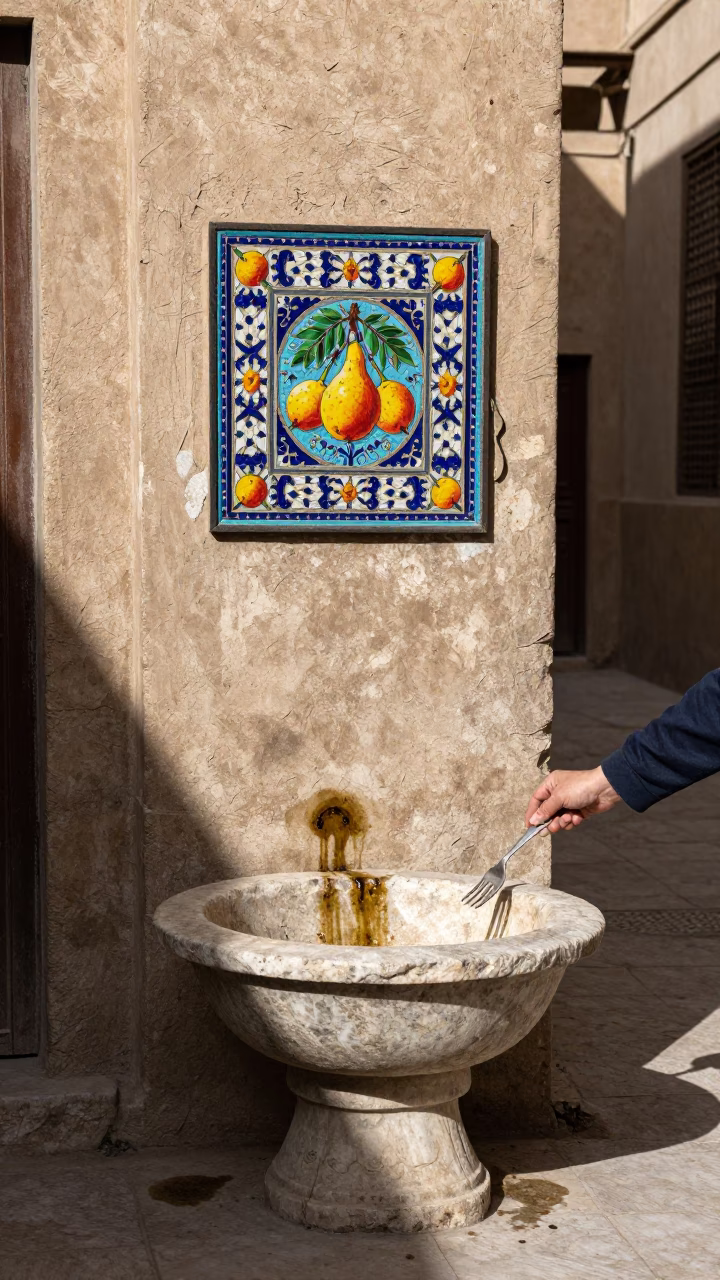 Domestic Courtyard in Cairo in in Cairo, Egypt