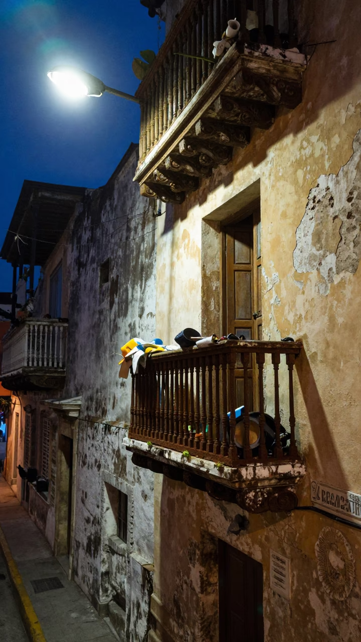 Domestic Detritus in Cartagena in in Cartagena, Colombia