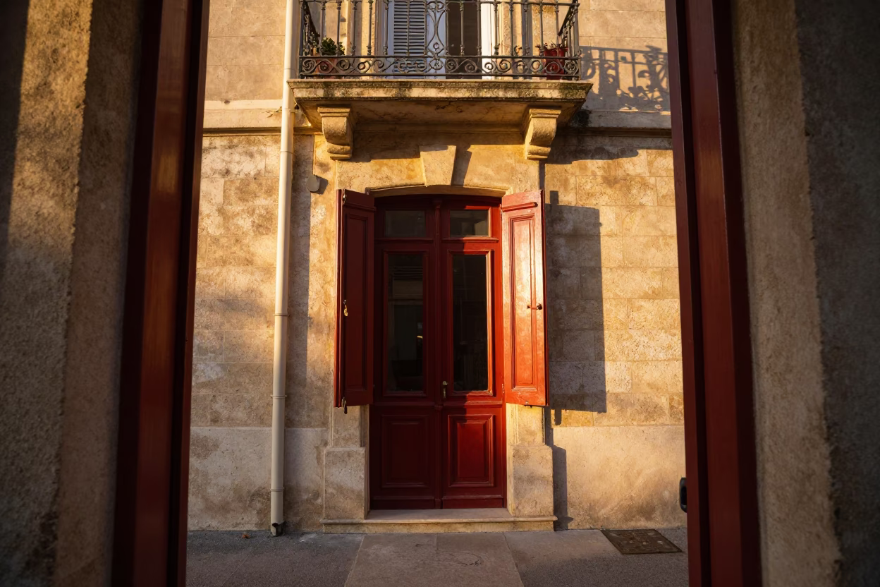 Domestic Entryway in Marseille in in Marseille, France