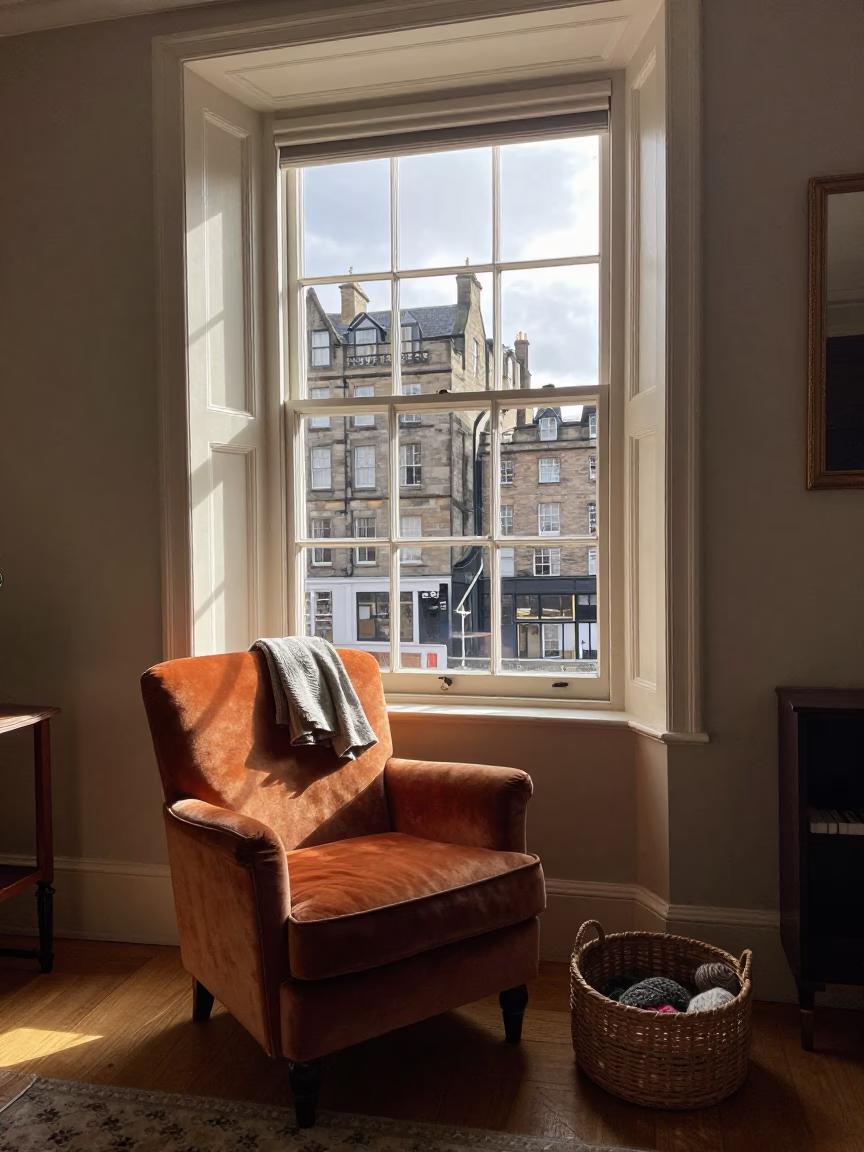 Domestic Interior in Edinburgh in in Edinburgh, United Kingdom