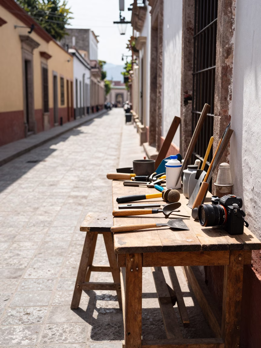 Domestic Tools in Mexico City in in Mexico City, Mexico