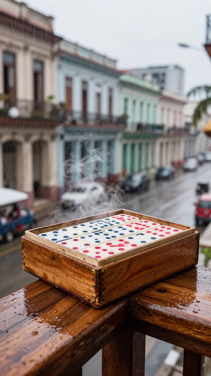 Domino Box in Havana in in Havana, Cuba