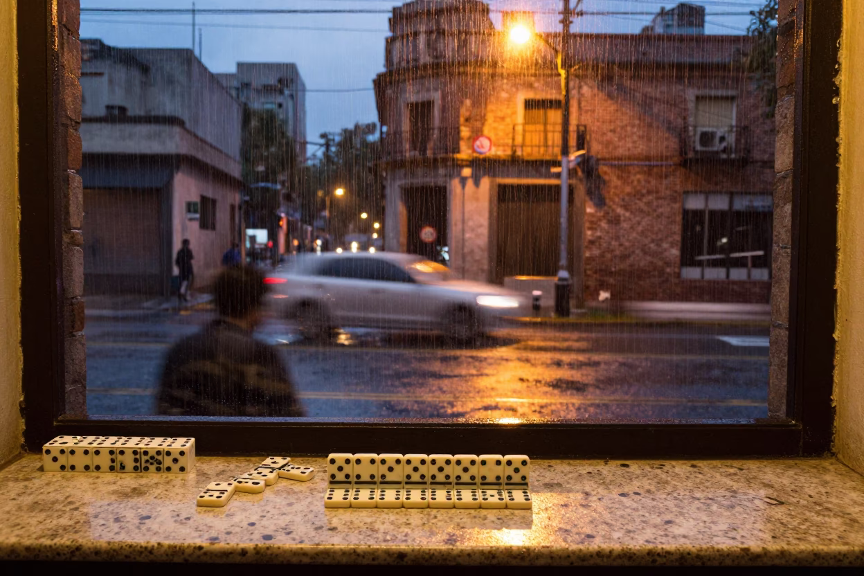 Domino Game in Buenos Aires in in Buenos Aires, Argentina