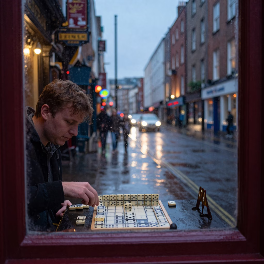Domino Game in Dublin in in Dublin, Ireland