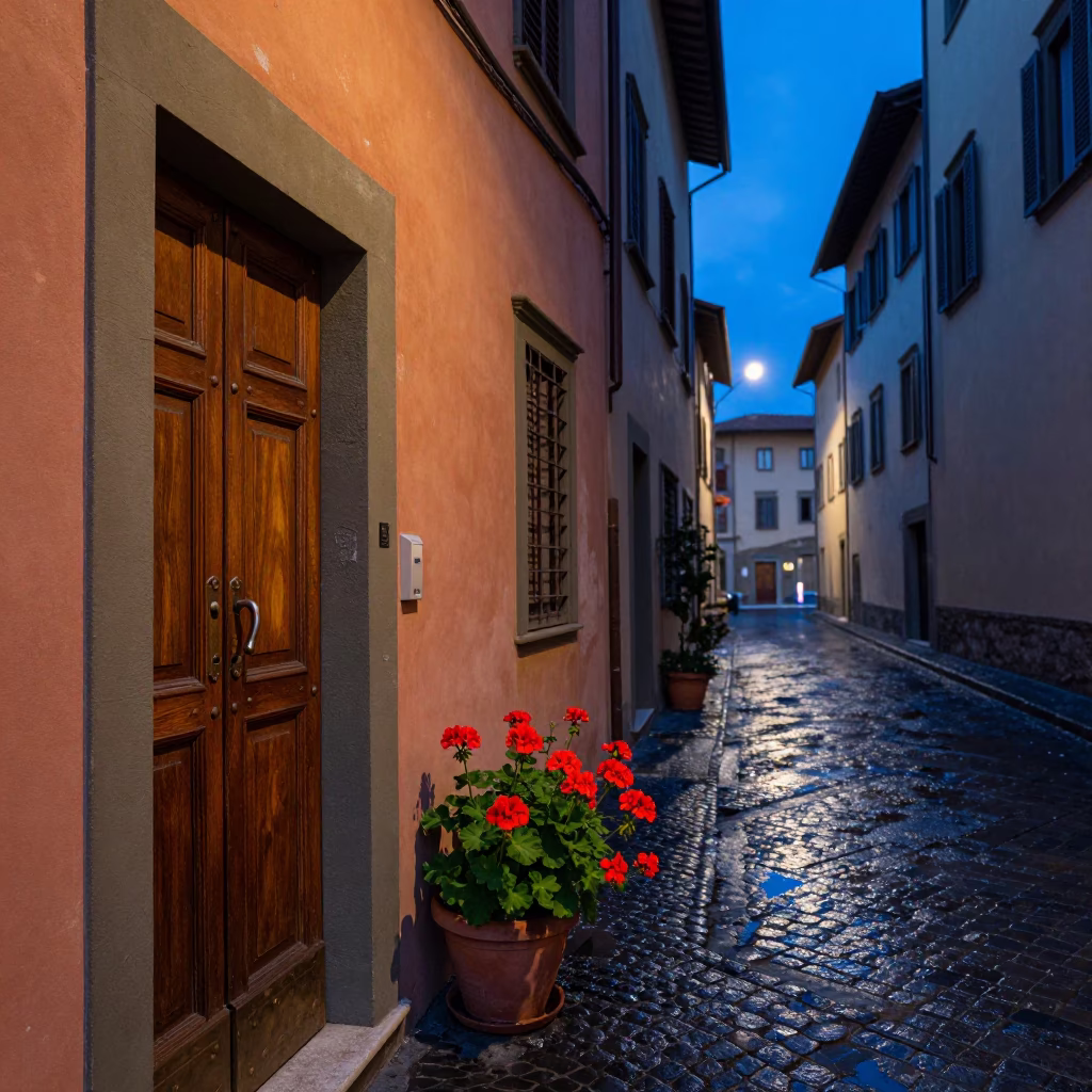 Door Handle in Florence in in Florence, Italy