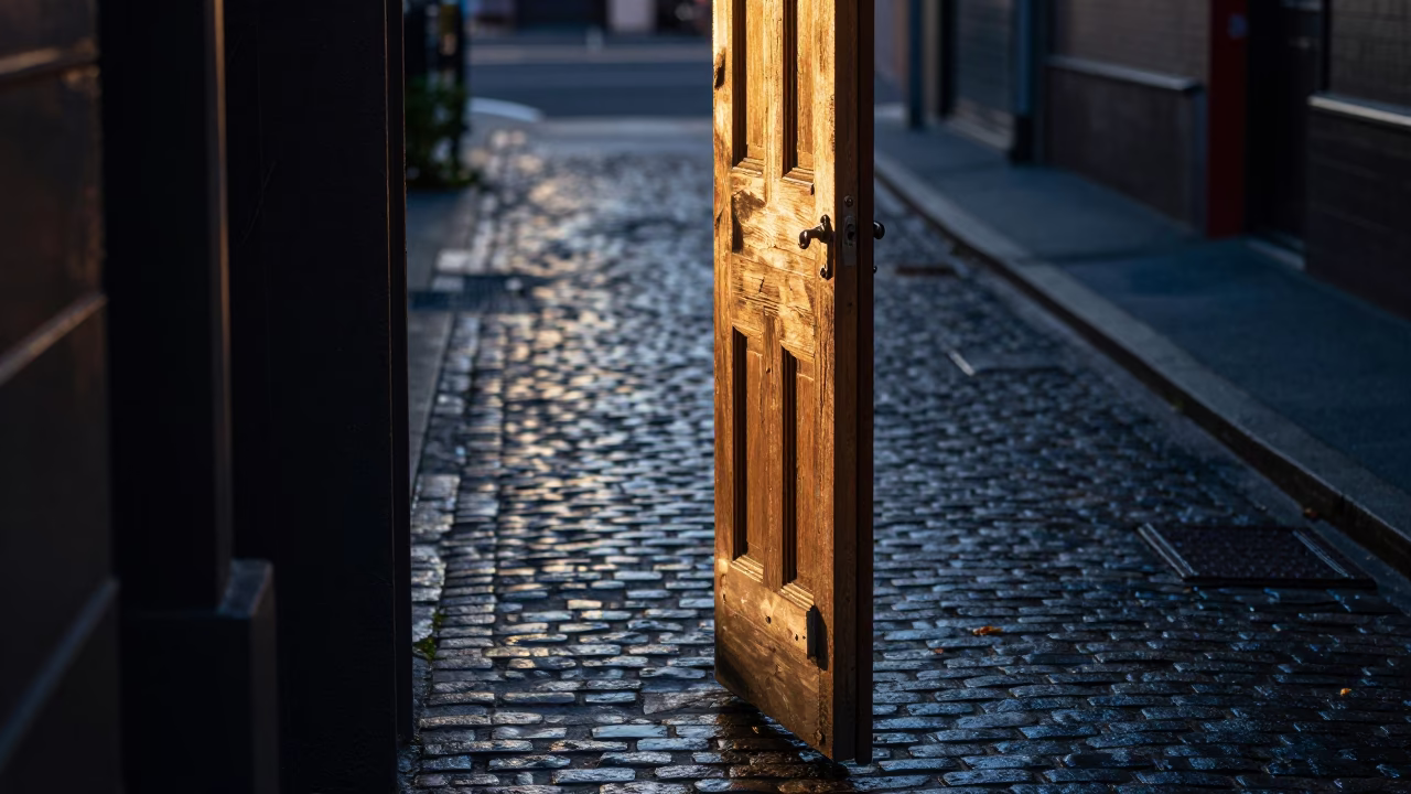 Door Hardware in Melbourne at First Light Of Dawn in in Melbourne, Victoria, Australia