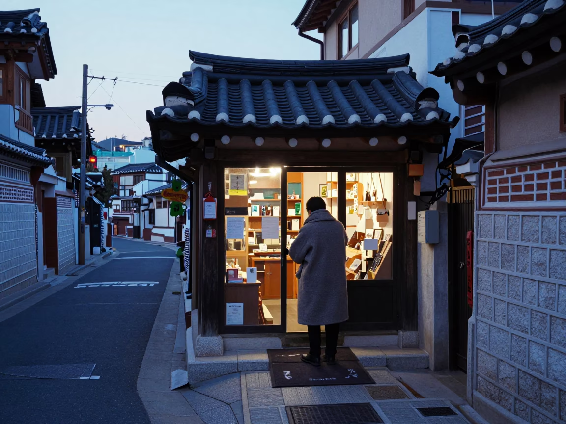 Door Mat in Seoul in in Seoul, South Korea