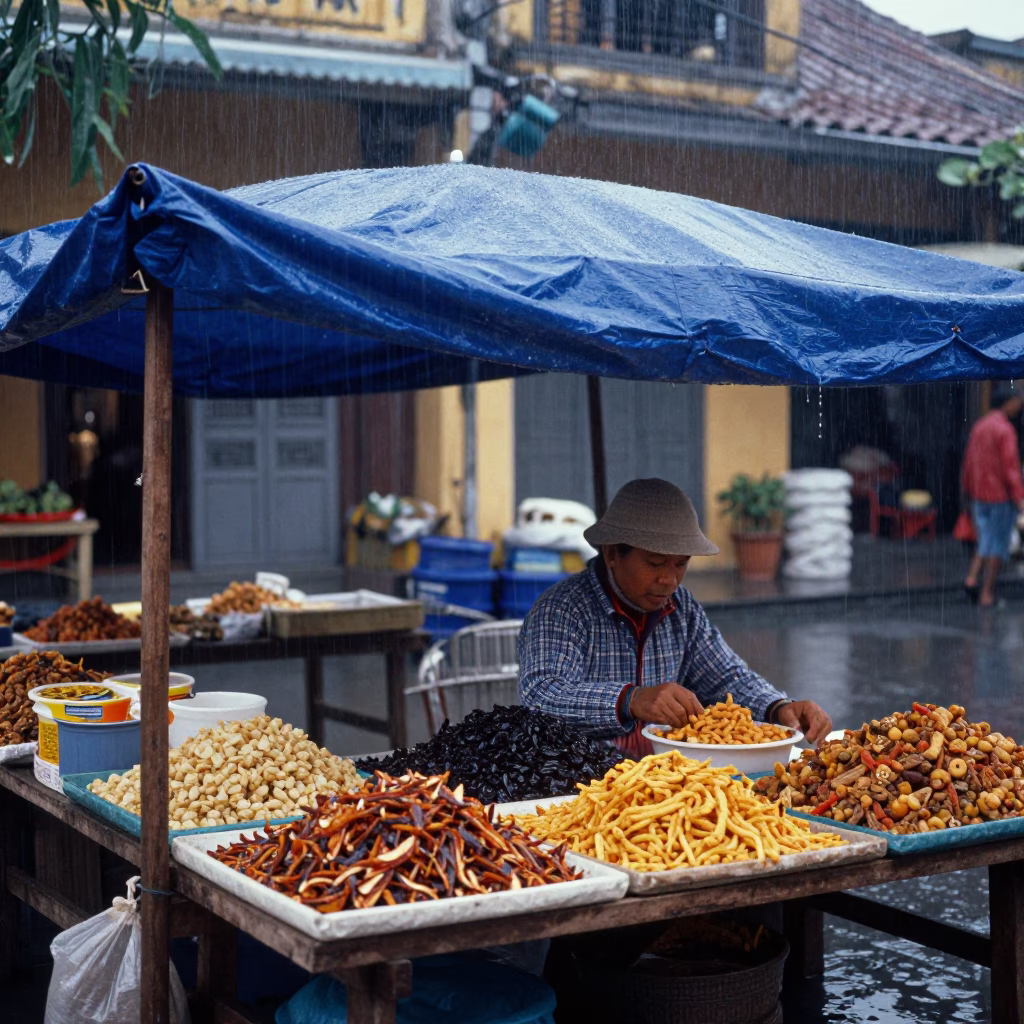 Dried Fruit in Hoi An in in Hoi An, Vietnam